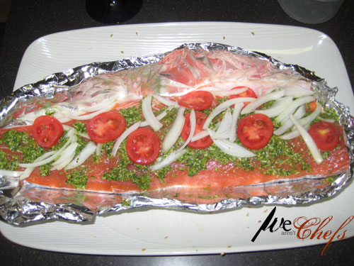 Pesto Salmon
